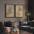 Framed Wall Art Abstract Vintage Antique Classic for Bedroom - 16"x24"x2 panels-1534300736-1534300734