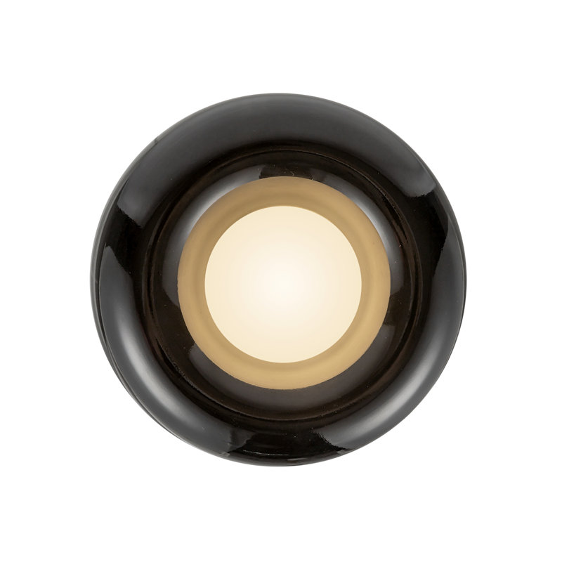 Hayden 1 - Light LED Flush Mount, Black