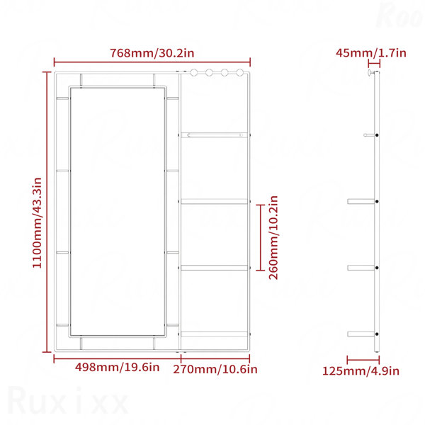 Dimensions du produit