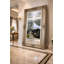 Flat Solid Wood Beveled Mirror-1576667472