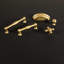 Poignée à poignée pleine collection 3-3 / 4 po Fuller - laiton doré brossé - Quincaillerie traditionnelle pour tiroirs et armoires -117215262-118016052