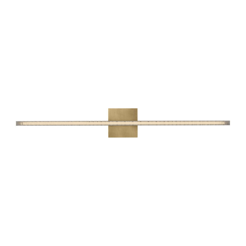 Serre 1 - Light LED Bath Bar, Natural Brass
