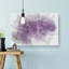 Striking Purple Flower in Abstract - Wrapped Canvas-55339187