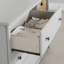 Cotton Candy 3-Drawer Dresser with Storage Baskets-103830220