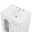 Meuble-lavabo 24 po avec lavabo, meuble-lavabo avec deux tiroirs et porte, tablette réglable, bois massif et panneau de fibres à densité moyenne-109628035