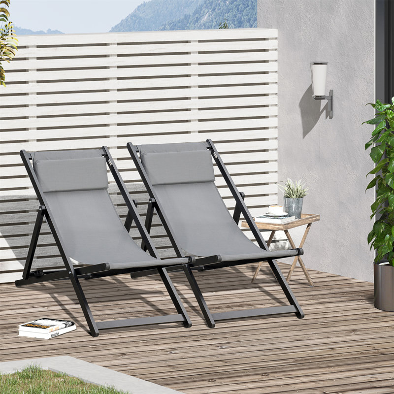 Aymelia 100cm Long Reclining Single Chaise