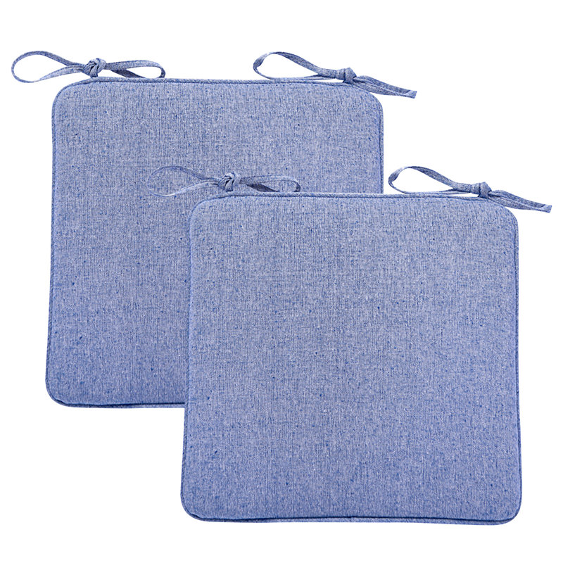 Coussin de coussin de chaise d’intérieur, Bleu