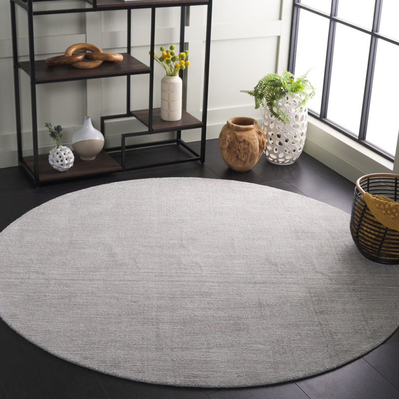 Mirage Hand Loomed Performance Rug, Round 6'