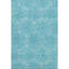 Tapis turquoise Prisco lavable à la machine de qualité supérieure-797534673