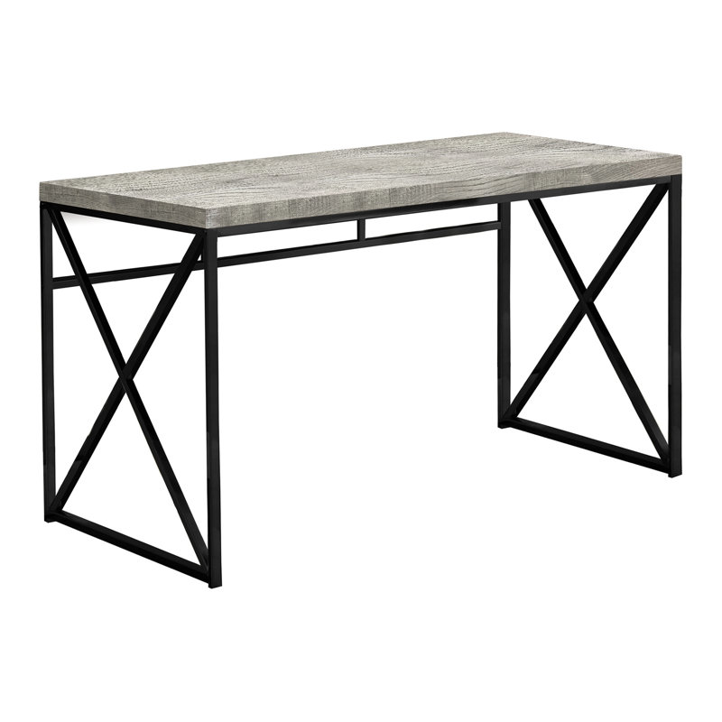 Bureau d'ordinateur, Gris/noir