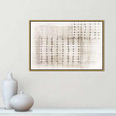 «Intersecting Lines in Quiet Neutralité II», version paysage par 