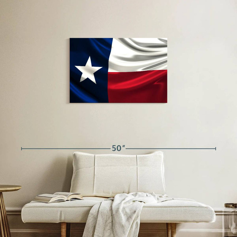 Borges Windy Texas Flag, 20" H x 30" W
