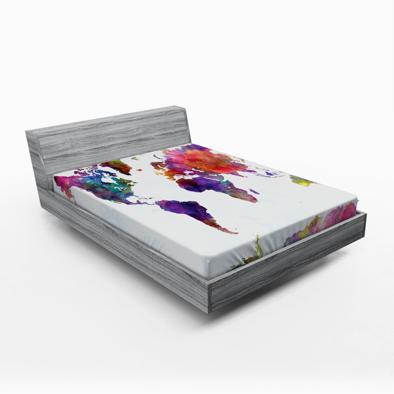 Microfiber Fitted Sheet, Queen Fitted Sheet