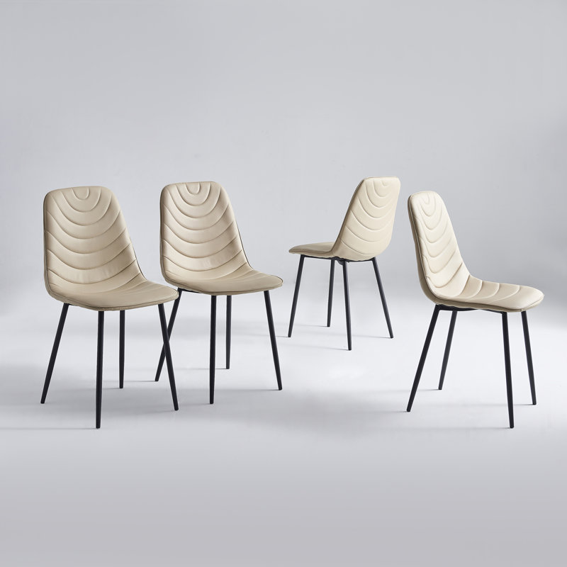 Chaise Elfredia, Beige