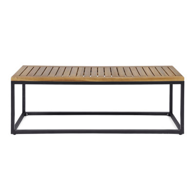 BANC EN BOIS ET MÉTAL JECO INDUSTRIAL