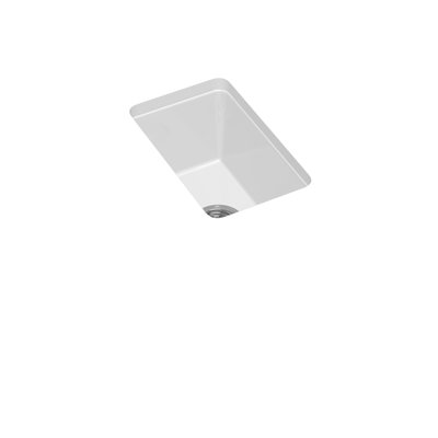 Prag 12'' L Undermount Installation Single Bowl Fireclay Kitchen Sink