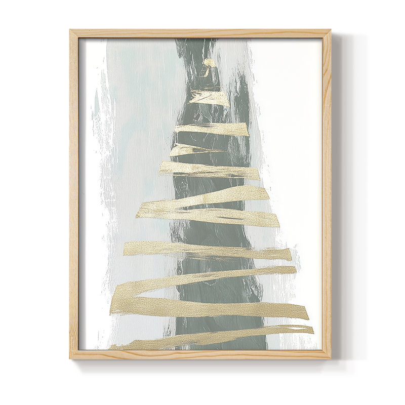«Christmas Holiday», art encadré Dccxxx encadré - bois massif, Naturel, H 11 po x l 9 po