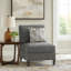 Fauteuil de chambre 26 po en chenille