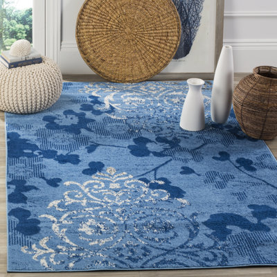 Issleib Floral Hand Woven Area Rug
