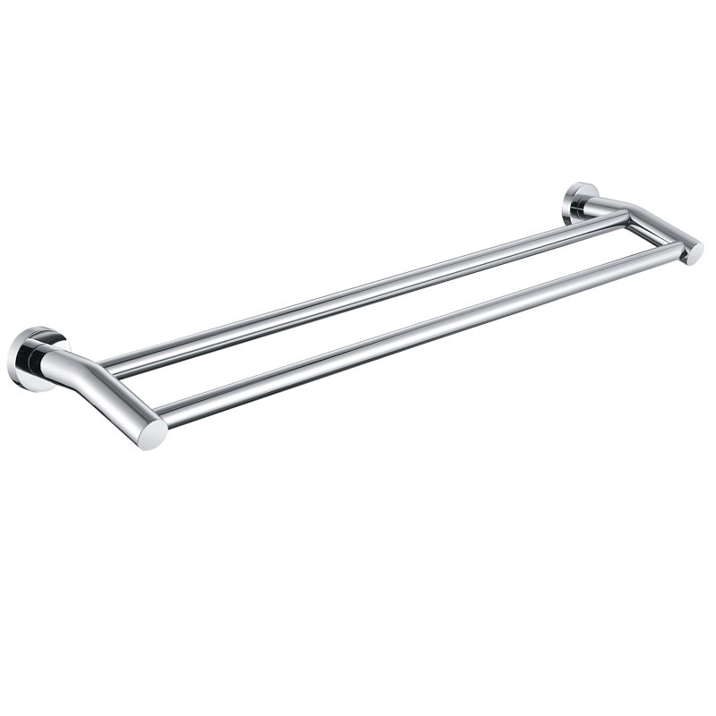 Porte-serviettes mural en acier inoxydable 24 po, 2, Chrome poli