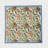 18x18 Inch Set Of 4 Cotton Hand Block Printed Napkins, Blue