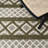 Geometric Hand-Woven Wool and Cotton Area Rug-2047820799