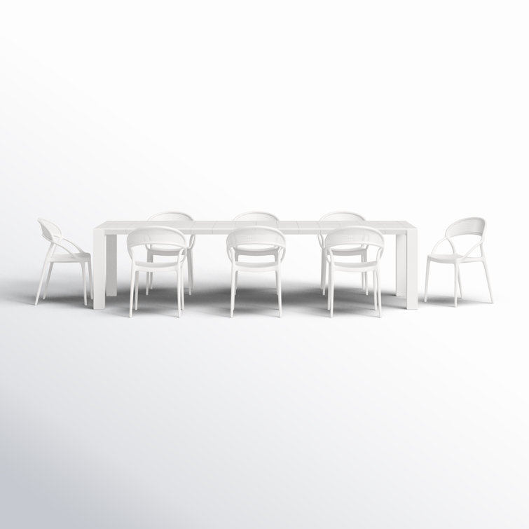 Farrah 118'' Rectangular 8 - Person Outdoor Dining Set