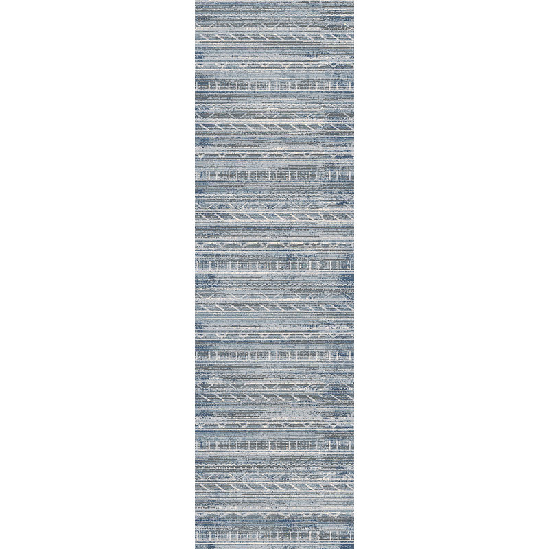 Piazza Striped Indoor Rug, Runner 2'2" x 7'7"