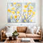 «Bright Yellow Magnolias», reproduction sur toile-930166748