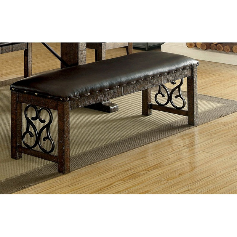 Banc en bois rustique Traditional