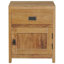 Demars 40cm W Solid Wood Bedside Table