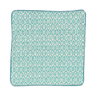 Keenan Geometric Square Throw Cushion