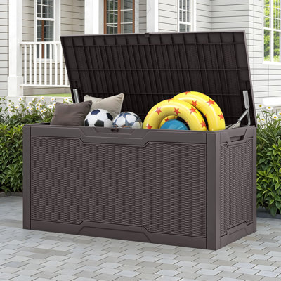 Balconera 100 Gallons Lockable Resin Deck Box