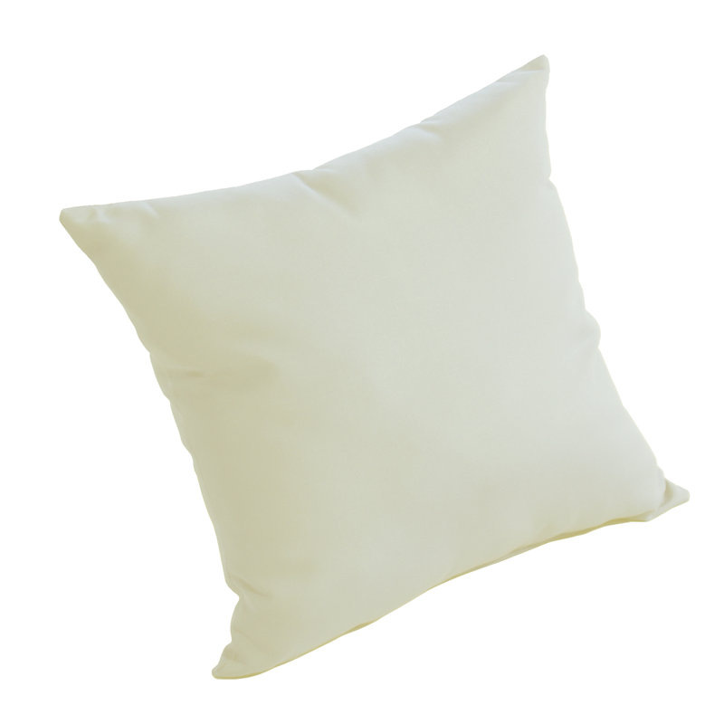 Sunbrella® Outdoor Throw Pillow, Canvas