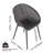 2-Pack Modern Lounge Chairs-374168523