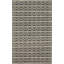 Tapis rayé noir en laine fabriqué à la main Selene-16700905