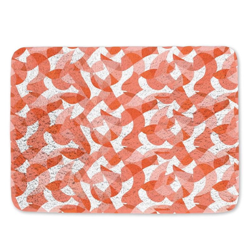 Ein Microfiber / Microsuede Non-Slip Bath Mat, 17"W x 24"L