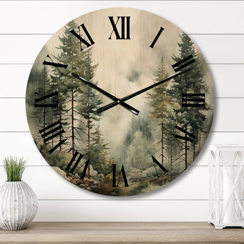 Horloge murale Oconto, Moyenne