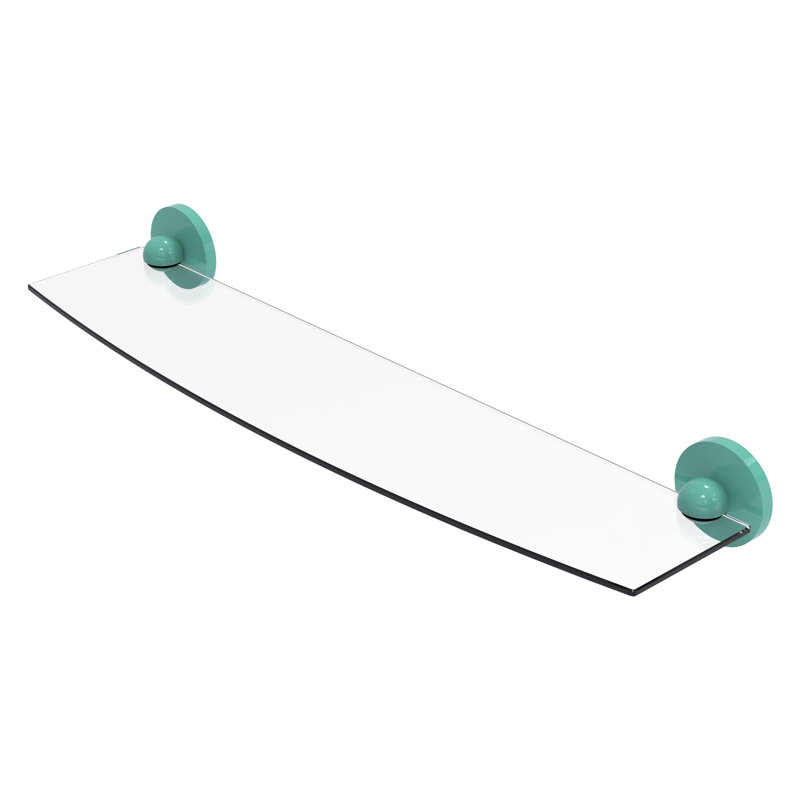 Tablette flottante Skyline, H 2,8 po x l 24 po x P 6,1 po, Vert écume de mer