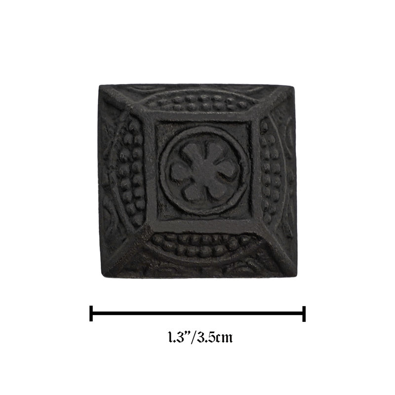 1 3/8" Length Square Knob Multipack