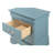 Compact Teal Traditional Nightstand-435718790