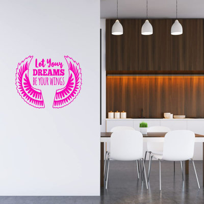 Text & Numbers Non-Wall Damaging Wall Decal