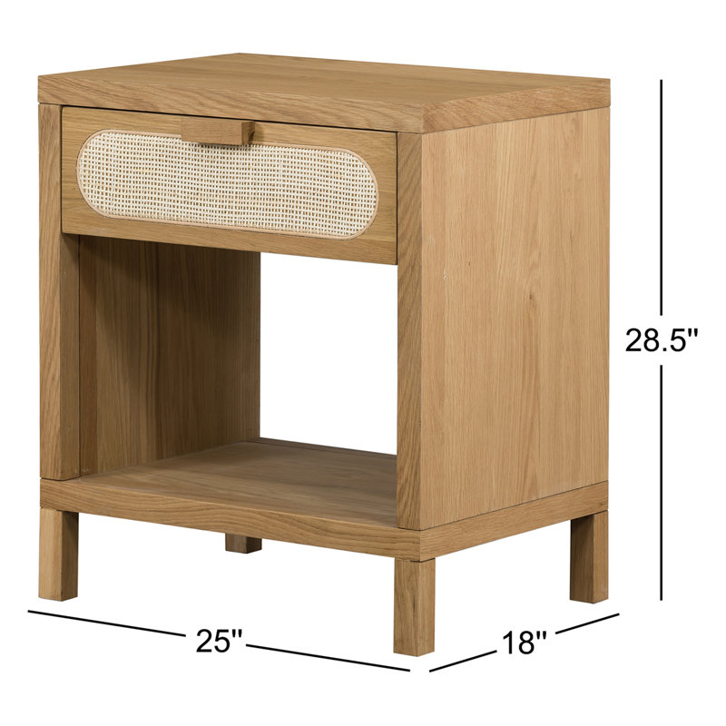 Allegra 1 - Drawer Nightstand