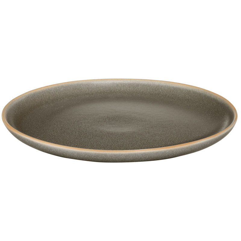 ASA Selection Saisons dessert plate, breakfast plate, stoneware, D 21cm, in Grey