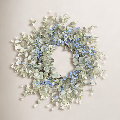 26" Handcrafted Berry Eucalyptus Wreath