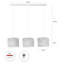 Proberta 3-light drum pendant lamp-449009009-449294175