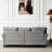 Grey Fabric With Storage And Strong Metal Frame High Foam In