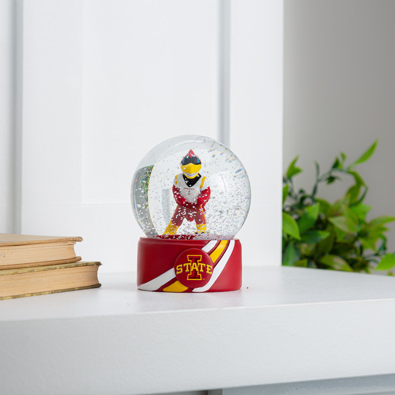 Sports Licensed 5" Mascot Water Snow Globe, Iowa State University