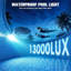Lumière solaire pour piscine creusée avec thermomètre ACL, 10 modes 30 DEL, autonomie 24 heures, IP67 imperméable, longueur réglable, éclairage DEL de piscine submersible