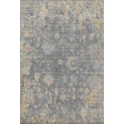 Premium Machine Washable Mayfield AMF2302 Global Rug